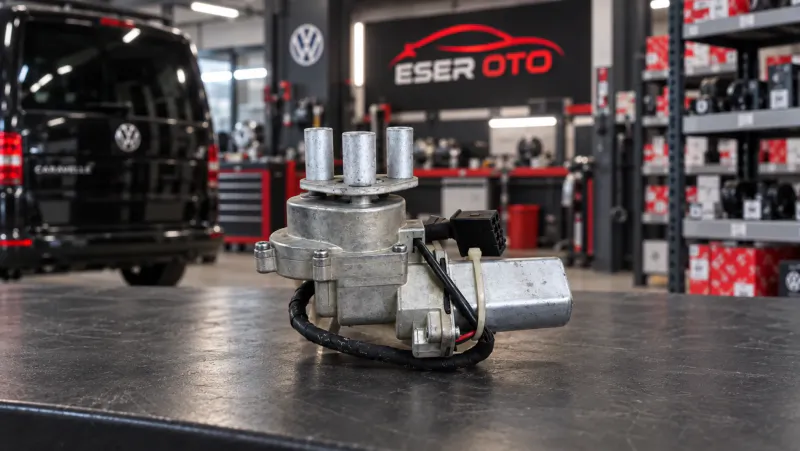 Volkswagen Caravelle Sürgülü Kapı Vakum Motoru 7E0843766A